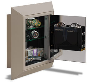 Gold Wall Safe