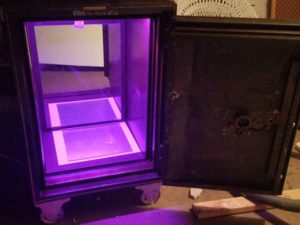 Distressed Liquor Digital Safe