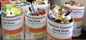 Sponsoring Our Local Food Drive