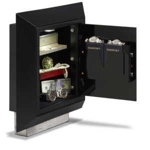 DigitalSafe Platinum Wall Safe in Black